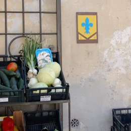 Targhe e fioriere